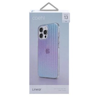 Etui Uniq Coehl Linear na iPhone 13 Pro / iPhone 13 - różowo-niebieskie