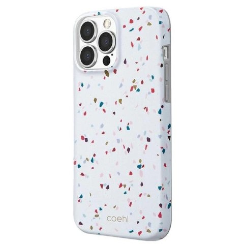 Etui Uniq Coehl Terrazzo na iPhone 13 Pro Max - białe Etui Uniq Coehl Terrazzo na iPhone 13 Pro Max - białe