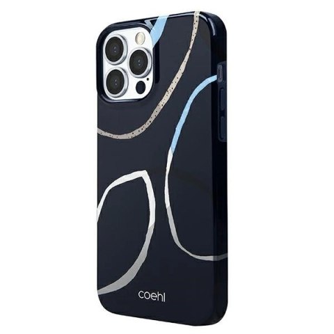 Etui Uniq Coehl Valley na iPhone 13 Pro / iPhone 13 - granatowe Etui Uniq Coehl Valley na iPhone 13 Pro / iPhone 13 - granatowe