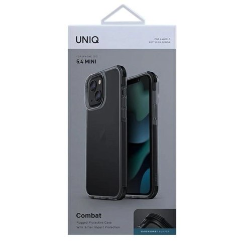 Etui Uniq Combat na iPhone 13 mini - czarne