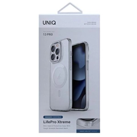 Etui Uniq LifePro Xtreme MagSafe na iPhone 13 Pro / iPhone 13 - przezroczyste
