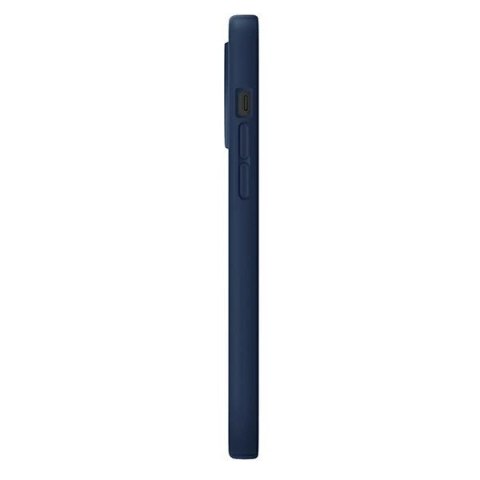 Etui Uniq Lino na iPhone 13 Pro Max - niebieskie