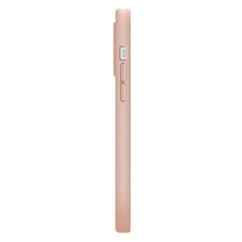 Etui Uniq Lino na iPhone 13 Pro / iPhone 13 - różowe Etui Uniq Lino na iPhone 13 Pro / iPhone 13 - różowe