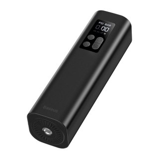 Kompresor do opon Baseus CRCQ000001 mini na gniazdo zapalniczki - czarny