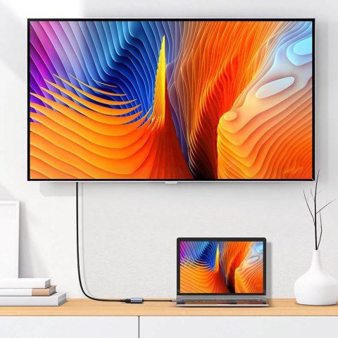 Przejściówka Ugreen CM449 USB - HDMI 1.3 (1920x1080 60Hz), VGA 1.2 (1920x1080 60Hz) - szara