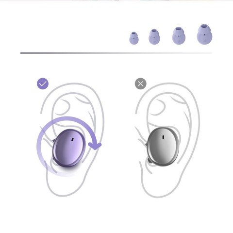 Baseus Bowie E2 bezprzewodowe słuchawki TWS Bluetooth 5.2 wodoodporne IP55 czarny (NGTW090001) Baseus Bowie E2 bezprzewodowe słuchawki TWS Bluetooth 5.2 wodoodporne IP55 czarny (NGTW090001)