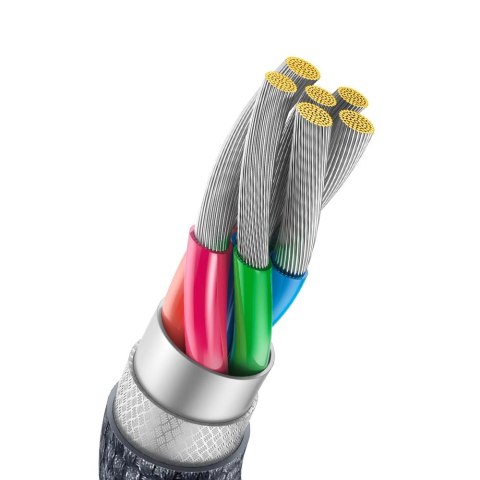 Baseus Crystal Shine Series kabel przewód USB do szybkiego ładowania i transferu danych USB Typ A - USB Typ C 100W 1,2m czarny ( Baseus Crystal Shine Series kabel przewód USB do szybkiego ładowania i transferu danych USB Typ A - USB Typ C 100W 1,2m czarny (