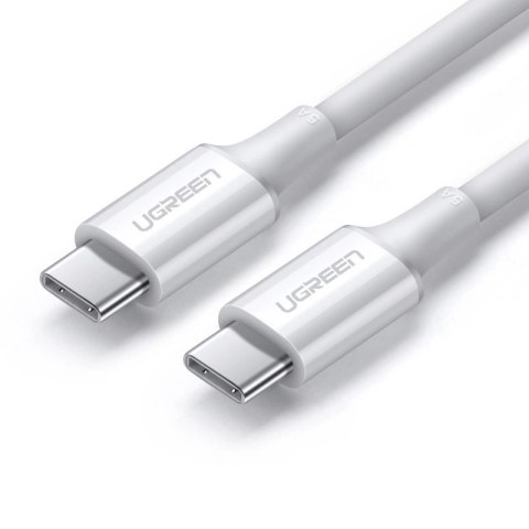 Kabel Ugreen US300 USB-C - USB-C PD QC FCP 100W 5A 480Mb/s 2m - biały Kabel Ugreen US300 USB-C - USB-C PD QC FCP 100W 5A 480Mb/s 2m - biały