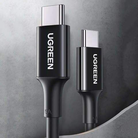 Kabel Ugreen US300 USB-C - USB-C PD QC FCP 100W 5A 480Mb/s 2m - biały Kabel Ugreen US300 USB-C - USB-C PD QC FCP 100W 5A 480Mb/s 2m - biały