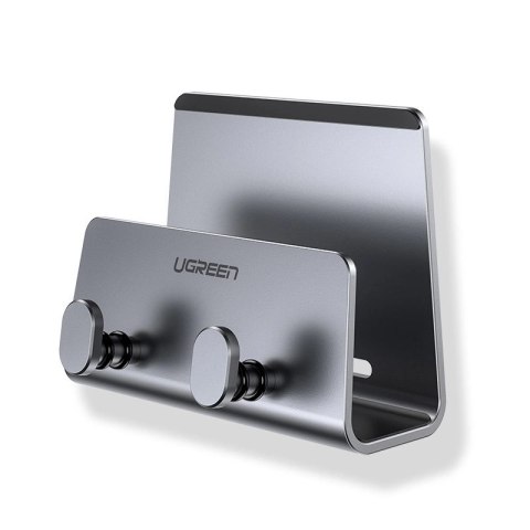 Uchwyt Ugreen LP193 metalowy ścienny na smartfon / tablet 4-9.7" - srebrny Uchwyt Ugreen LP193 metalowy ścienny na smartfon / tablet 4-9.7" - srebrny