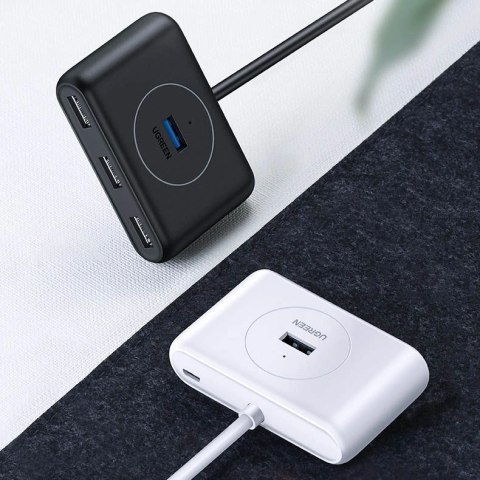 Ugreen wielofunkcyjny HUB USB - 4 x USB 3.0 1m biały (CR113) Ugreen wielofunkcyjny HUB USB - 4 x USB 3.0 1m biały (CR113)