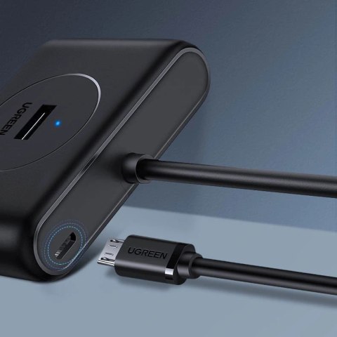 Ugreen wielofunkcyjny HUB USB - 4 x USB 3.0 1m biały (CR113) Ugreen wielofunkcyjny HUB USB - 4 x USB 3.0 1m biały (CR113)