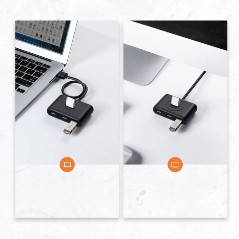 Ugreen wielofunkcyjny HUB USB - 4 x USB 3.0 1m biały (CR113) Ugreen wielofunkcyjny HUB USB - 4 x USB 3.0 1m biały (CR113)