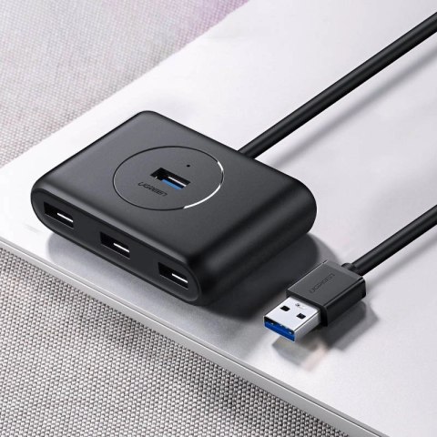 Ugreen wielofunkcyjny HUB USB - 4 x USB 3.0 1m biały (CR113) Ugreen wielofunkcyjny HUB USB - 4 x USB 3.0 1m biały (CR113)