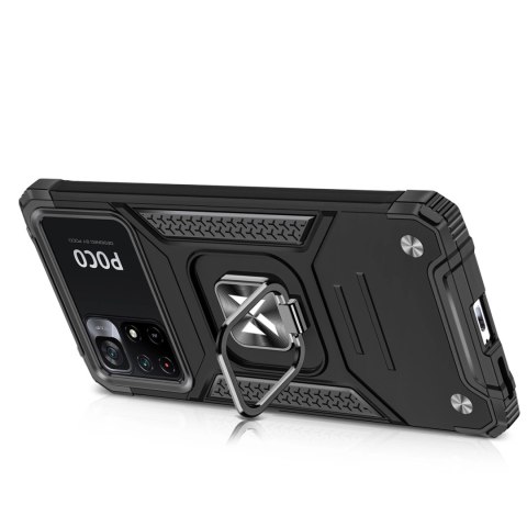 Wozinsky Ring Armor pancerne hybrydowe etui pokrowiec + magnetyczny uchwyt Mi Poco M4 Pro 5G / Redmi Note 11 5G (China) / Redmi Wozinsky Ring Armor pancerne hybrydowe etui pokrowiec + magnetyczny uchwyt Mi Poco M4 Pro 5G / Redmi Note 11 5G (China) / Redmi