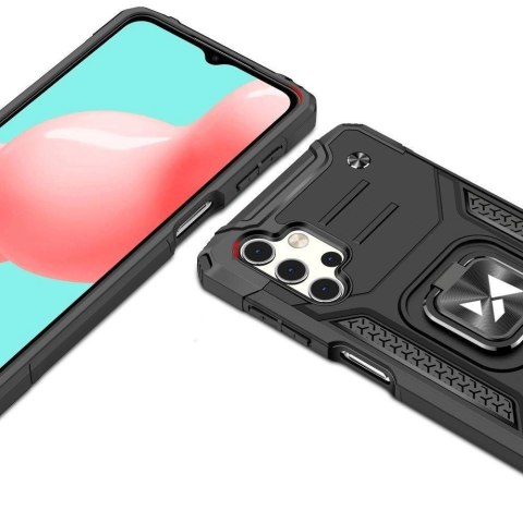Wozinsky Ring Armor pancerne hybrydowe etui pokrowiec + magnetyczny uchwyt Samsung Galaxy A13 5G czarny Wozinsky Ring Armor pancerne hybrydowe etui pokrowiec + magnetyczny uchwyt Samsung Galaxy A13 5G czarny