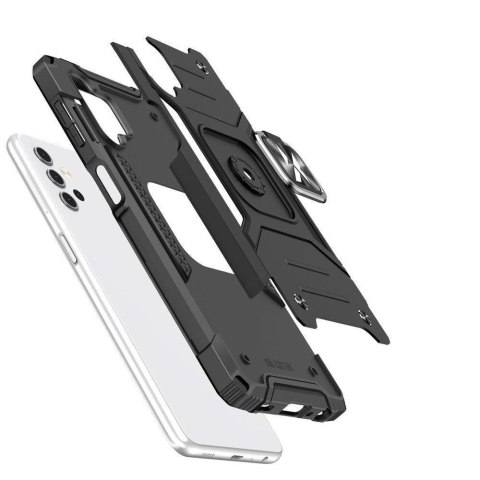 Wozinsky Ring Armor pancerne hybrydowe etui pokrowiec + magnetyczny uchwyt Samsung Galaxy A13 5G czarny Wozinsky Ring Armor pancerne hybrydowe etui pokrowiec + magnetyczny uchwyt Samsung Galaxy A13 5G czarny