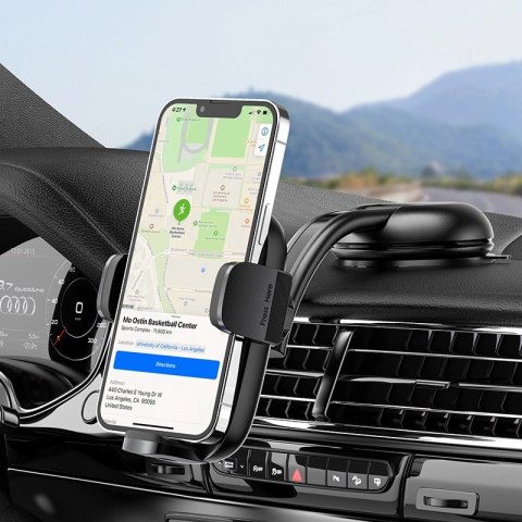 Acefast automatyczny uchwyt do telefonu na szybę, kokpit oraz kratkę nawiewu z ładowarką bezprzewodową Qi 15W czarny (D10) Acefast automatyczny uchwyt do telefonu na szybę, kokpit oraz kratkę nawiewu z ładowarką bezprzewodową Qi 15W czarny (D10)
