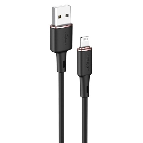 Acefast kabel MFI USB - Lightning 1,2m, 2,4A czarny (C2-02 black) Acefast kabel MFI USB - Lightning 1,2m, 2,4A czarny (C2-02 black)