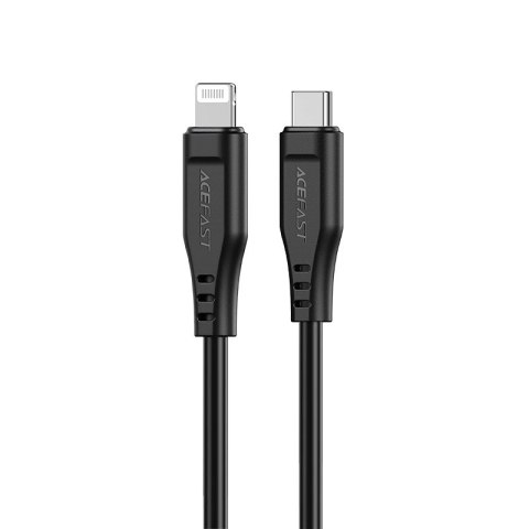 Acefast kabel MFI USB Typ C - Lightning 1,2m, 30W, 3A czarny (C3-01 black) Acefast kabel MFI USB Typ C - Lightning 1,2m, 30W, 3A czarny (C3-01 black)