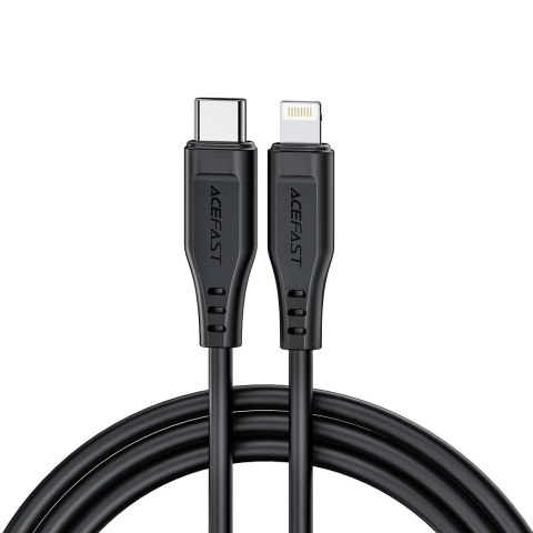 Acefast kabel MFI USB Typ C - Lightning 1,2m, 30W, 3A czarny (C3-01 black) Acefast kabel MFI USB Typ C - Lightning 1,2m, 30W, 3A czarny (C3-01 black)
