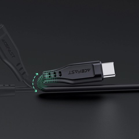 Acefast kabel MFI USB Typ C - Lightning 1,2m, 30W, 3A czarny (C3-01 black) Acefast kabel MFI USB Typ C - Lightning 1,2m, 30W, 3A czarny (C3-01 black)