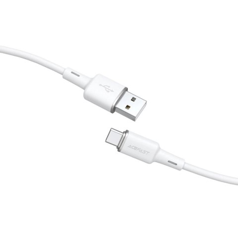 Acefast kabel USB - USB Typ C 1,2m, 3A biały (C2-04 white) Acefast kabel USB - USB Typ C 1,2m, 3A biały (C2-04 white)