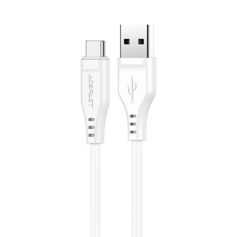 Acefast kabel USB - USB Typ C 1,2m, 3A biały (C3-04 white) Acefast kabel USB - USB Typ C 1,2m, 3A biały (C3-04 white)