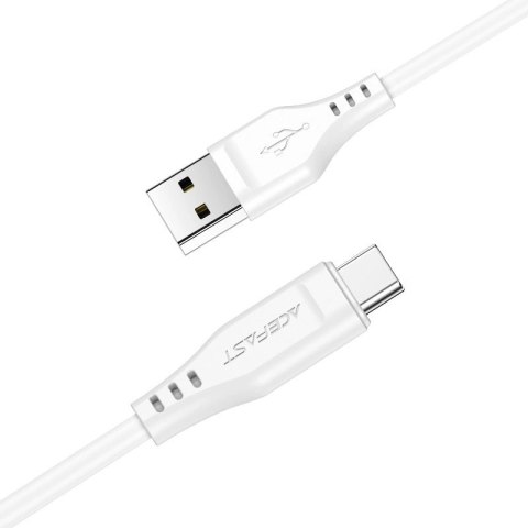 Acefast kabel USB - USB Typ C 1,2m, 3A biały (C3-04 white) Acefast kabel USB - USB Typ C 1,2m, 3A biały (C3-04 white)