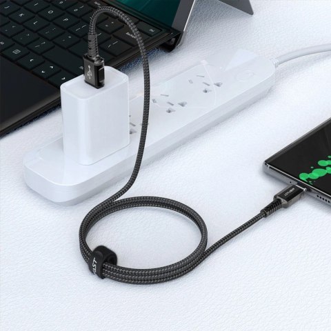 Acefast kabel USB - USB Typ C 1,2m, 3A czarny (C1-04 black) Acefast kabel USB - USB Typ C 1,2m, 3A czarny (C1-04 black)