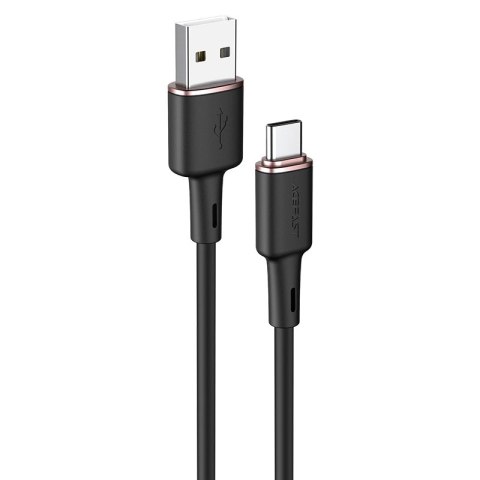 Acefast kabel USB - USB Typ C 1,2m, 3A czarny (C2-04 black) Acefast kabel USB - USB Typ C 1,2m, 3A czarny (C2-04 black)