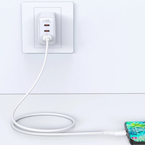 Acefast kabel USB - USB Typ C 1,2m, 3A czarny (C2-04 black) Acefast kabel USB - USB Typ C 1,2m, 3A czarny (C2-04 black)