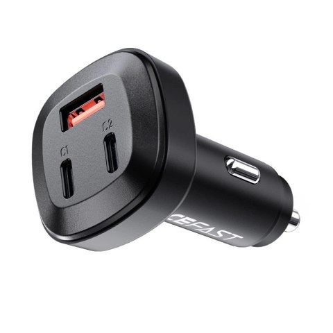 Acefast ładowarka samochodowa 66W 2x USB Typ C / USB, PPS, Power Delivery, Quick Charge 4.0, AFC, FCP, SCP czarny (B3 black) Acefast ładowarka samochodowa 66W 2x USB Typ C / USB, PPS, Power Delivery, Quick Charge 4.0, AFC, FCP, SCP czarny (B3 black)