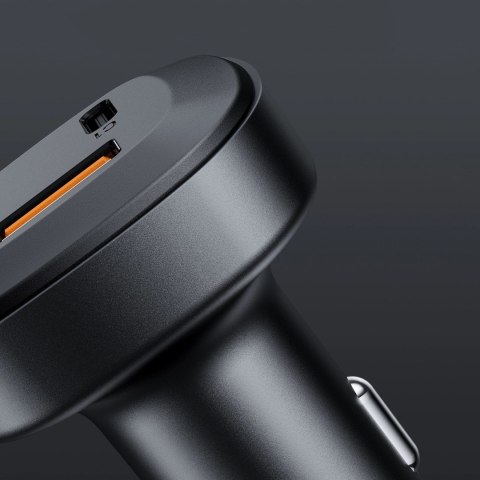 Acefast ładowarka samochodowa 66W 2x USB Typ C / USB, PPS, Power Delivery, Quick Charge 4.0, AFC, FCP, SCP czarny (B3 black) Acefast ładowarka samochodowa 66W 2x USB Typ C / USB, PPS, Power Delivery, Quick Charge 4.0, AFC, FCP, SCP czarny (B3 black)