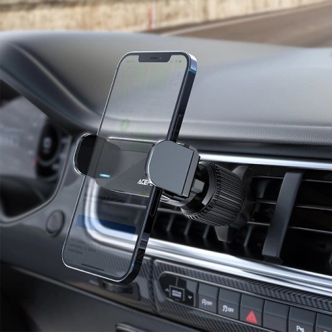 Acefast samochodowy automatyczny uchwyt do telefonu na kratkę wentylacji czarny (D9 black) Acefast samochodowy automatyczny uchwyt do telefonu na kratkę wentylacji czarny (D9 black)