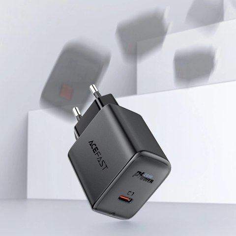 Acefast szybka ładowarka sieciowa USB Typ C 20W Power Delivery biały (A1 EU white) Acefast szybka ładowarka sieciowa USB Typ C 20W Power Delivery biały (A1 EU white)