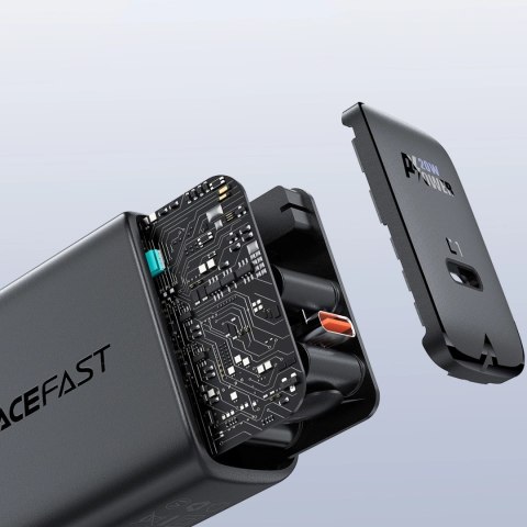 Acefast szybka ładowarka sieciowa USB Typ C 20W Power Delivery czarny (A1 EU black) Acefast szybka ładowarka sieciowa USB Typ C 20W Power Delivery czarny (A1 EU black)