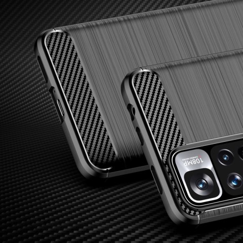 Carbon Case elastyczne etui pokrowiec Xiaomi Redmi Note 11 Pro+ 5G (China) / 11 Pro 5G (China) / Mi11i HyperCharge / Poco X4 NFC