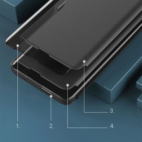 Eco Leather View Case elegancki futerał etui z klapką i funkcją podstawki Xiaomi Redmi Note 11 Pro+ 5G (China) / 11 Pro 5G (Chin