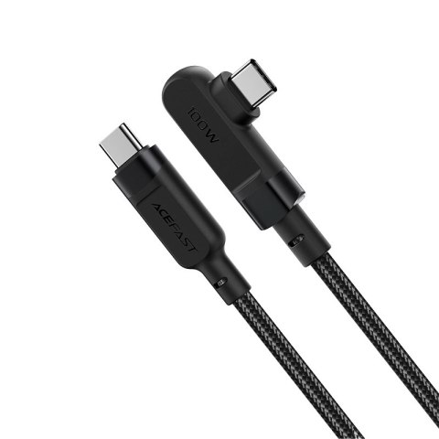 Kabel Acefast C5-03 Black USB-C - USB-C PD QC 100W 5A 480Mb/s 2m - czarny Kabel Acefast C5-03 Black USB-C - USB-C PD QC 100W 5A 480Mb/s 2m - czarny