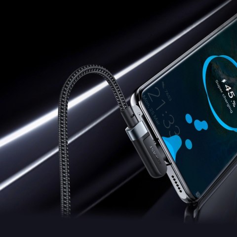 Kabel Acefast C5-03 Black USB-C - USB-C PD QC 100W 5A 480Mb/s 2m - czarny Kabel Acefast C5-03 Black USB-C - USB-C PD QC 100W 5A 480Mb/s 2m - czarny