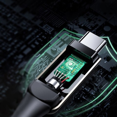 Kabel Acefast C6-03 Black USB-C - USB-C PD QC 100W 5A 480Mb/s 2m - czarny Kabel Acefast C6-03 Black USB-C - USB-C PD QC 100W 5A 480Mb/s 2m - czarny