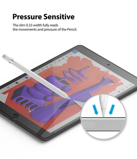 Ringke Invisible Defender ID Glass szkło hartowane do iPad 10.2'' 2021 Ringke Invisible Defender ID Glass szkło hartowane do iPad 10.2'' 2021