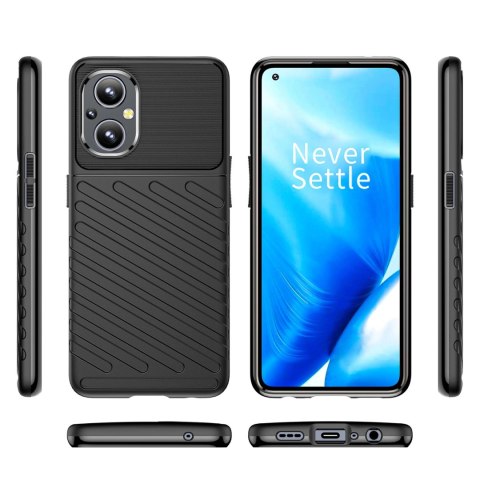 Thunder Case elastyczne pancerne etui pokrowiec OnePlus Nord N20 5G czarny