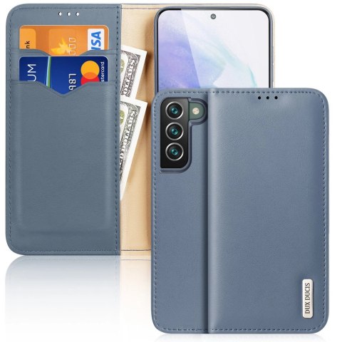 Dux Ducis Hivo skórzane etui z klapką pokrowiec ze skóry naturalnej portfel na karty i dokumenty Samsung Galaxy S22+ (S22 Plus) Dux Ducis Hivo skórzane etui z klapką pokrowiec ze skóry naturalnej portfel na karty i dokumenty Samsung Galaxy S22+ (S22 Plus)