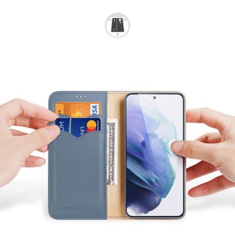 Dux Ducis Hivo skórzane etui z klapką pokrowiec ze skóry naturalnej portfel na karty i dokumenty Samsung Galaxy S22+ (S22 Plus) Dux Ducis Hivo skórzane etui z klapką pokrowiec ze skóry naturalnej portfel na karty i dokumenty Samsung Galaxy S22+ (S22 Plus)