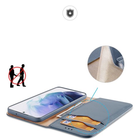 Dux Ducis Hivo skórzane etui z klapką pokrowiec ze skóry naturalnej portfel na karty i dokumenty Samsung Galaxy S22+ (S22 Plus) Dux Ducis Hivo skórzane etui z klapką pokrowiec ze skóry naturalnej portfel na karty i dokumenty Samsung Galaxy S22+ (S22 Plus)