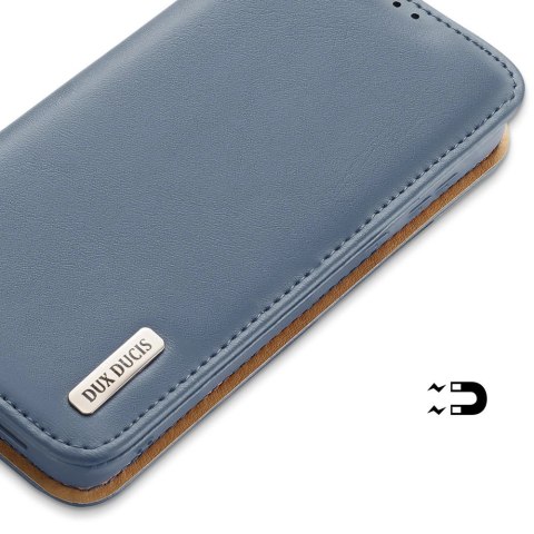 Dux Ducis Hivo skórzane etui z klapką pokrowiec ze skóry naturalnej portfel na karty i dokumenty Samsung Galaxy S22+ (S22 Plus) Dux Ducis Hivo skórzane etui z klapką pokrowiec ze skóry naturalnej portfel na karty i dokumenty Samsung Galaxy S22+ (S22 Plus)