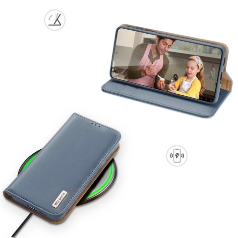 Dux Ducis Hivo skórzane etui z klapką pokrowiec ze skóry naturalnej portfel na karty i dokumenty Samsung Galaxy S22+ (S22 Plus) Dux Ducis Hivo skórzane etui z klapką pokrowiec ze skóry naturalnej portfel na karty i dokumenty Samsung Galaxy S22+ (S22 Plus)