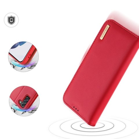 Dux Ducis Hivo skórzane etui z klapką pokrowiec ze skóry naturalnej portfel na karty i dokumenty Samsung Galaxy S22+ (S22 Plus) Dux Ducis Hivo skórzane etui z klapką pokrowiec ze skóry naturalnej portfel na karty i dokumenty Samsung Galaxy S22+ (S22 Plus)